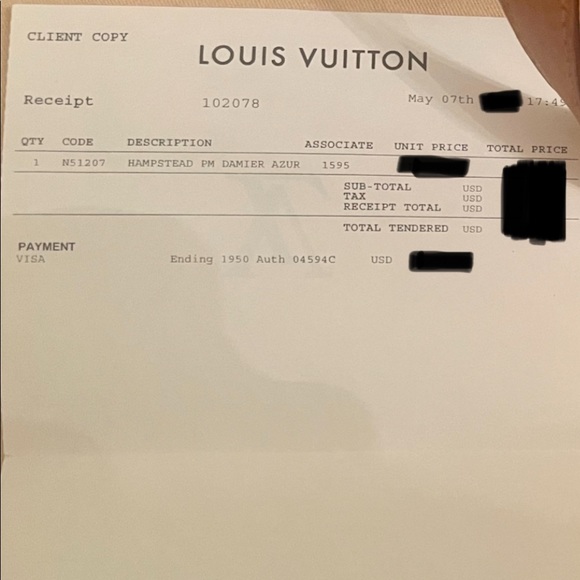Louis Vuitton hand bag - Picture 10 of 10